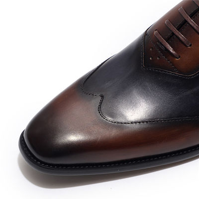 صناعة الملابس الرسمية للرجال الأحذية ذات الكعب المنخفض للرجال أحذية Goodyear Welted