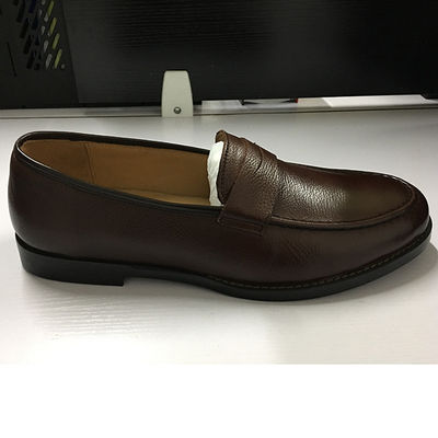 المخصصة OEM الرجال الجلد Loafers الجلد الحبوب العليا Loafers البندقية